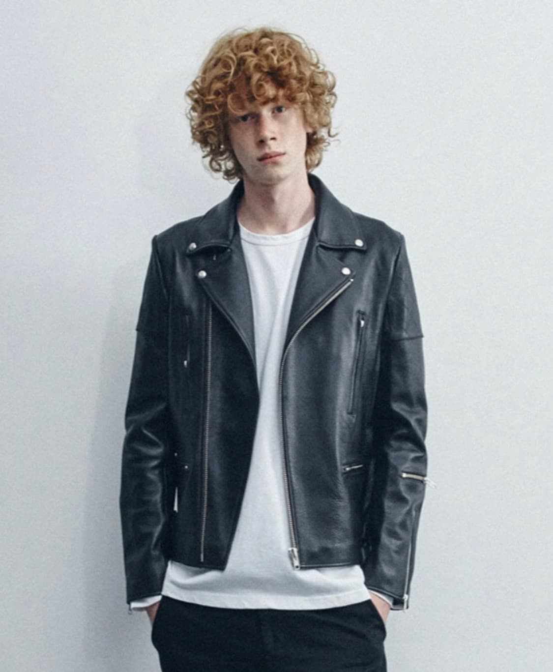 비바스튜디오 하드 라이더 자켓 소가죽 상태굿 상품이미지2