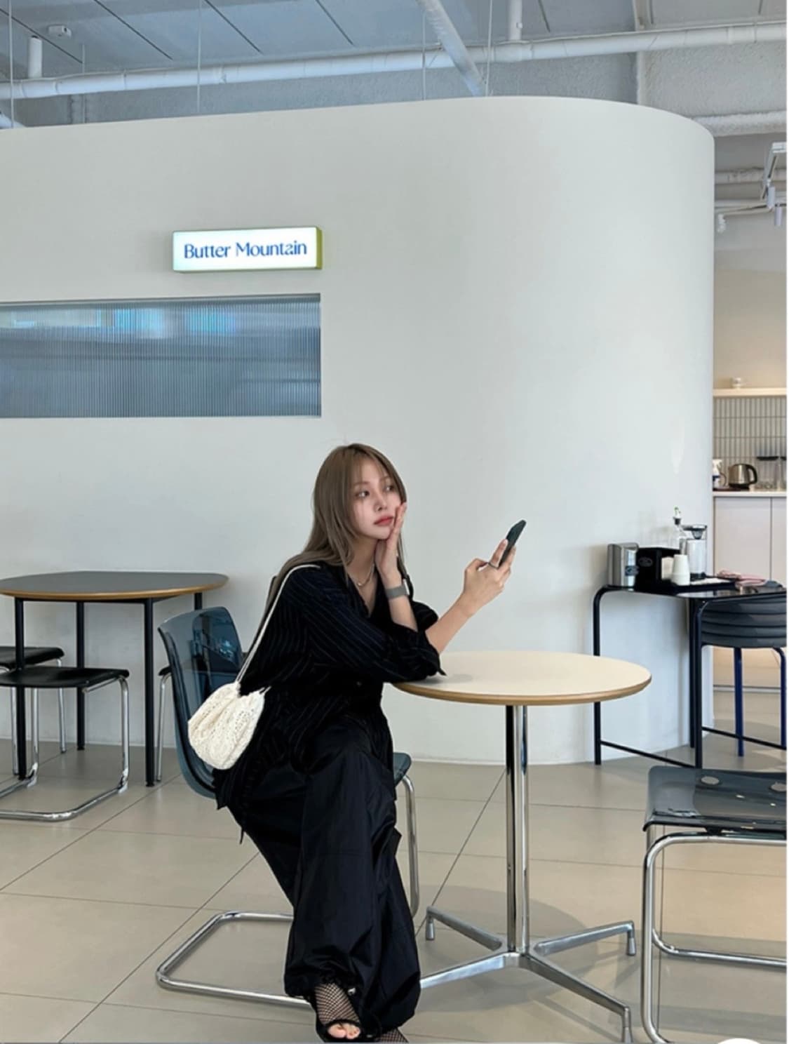 유연룸 비즈 코팅 나일론 파라슈트 팬츠 상품이미지6