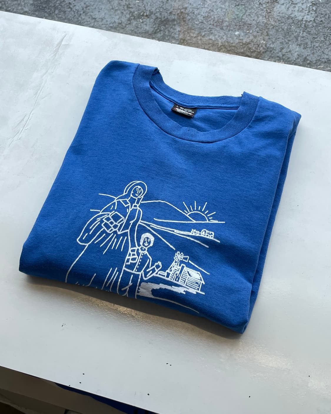 90’s USA “Cansas” Longsleeve T-shirt 상품이미지8