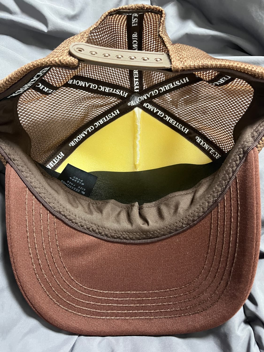 히스테릭글래머 메쉬 캡모자 상품이미지2