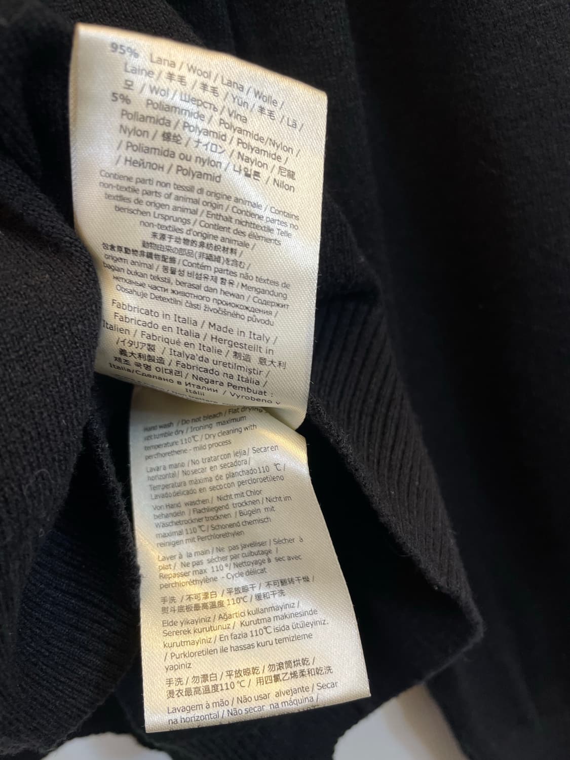 펜디 FF 하이넥 울니트:) 반목니트 터틀넥니트 상품이미지6