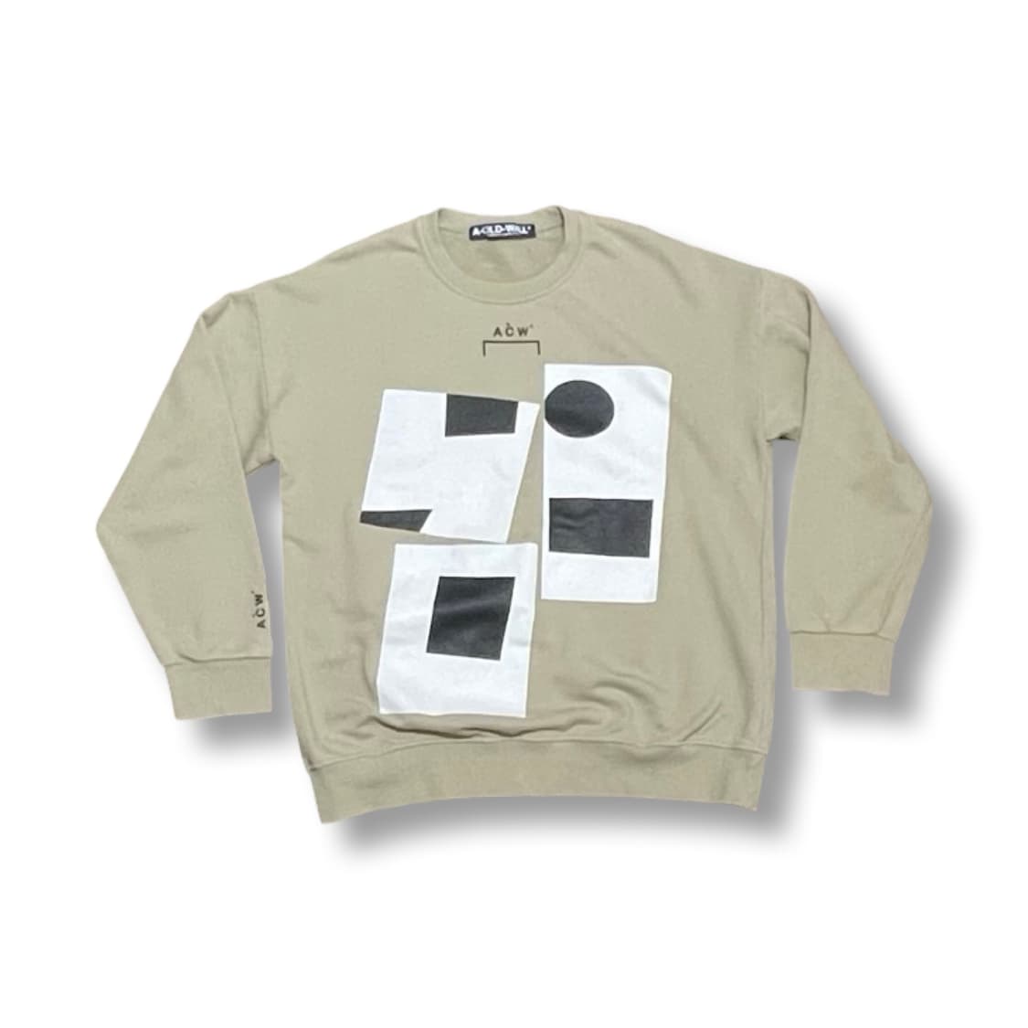 A Cold Wall* ACW* 어콜드월 맨투맨 티셔츠 카키 상품이미지1