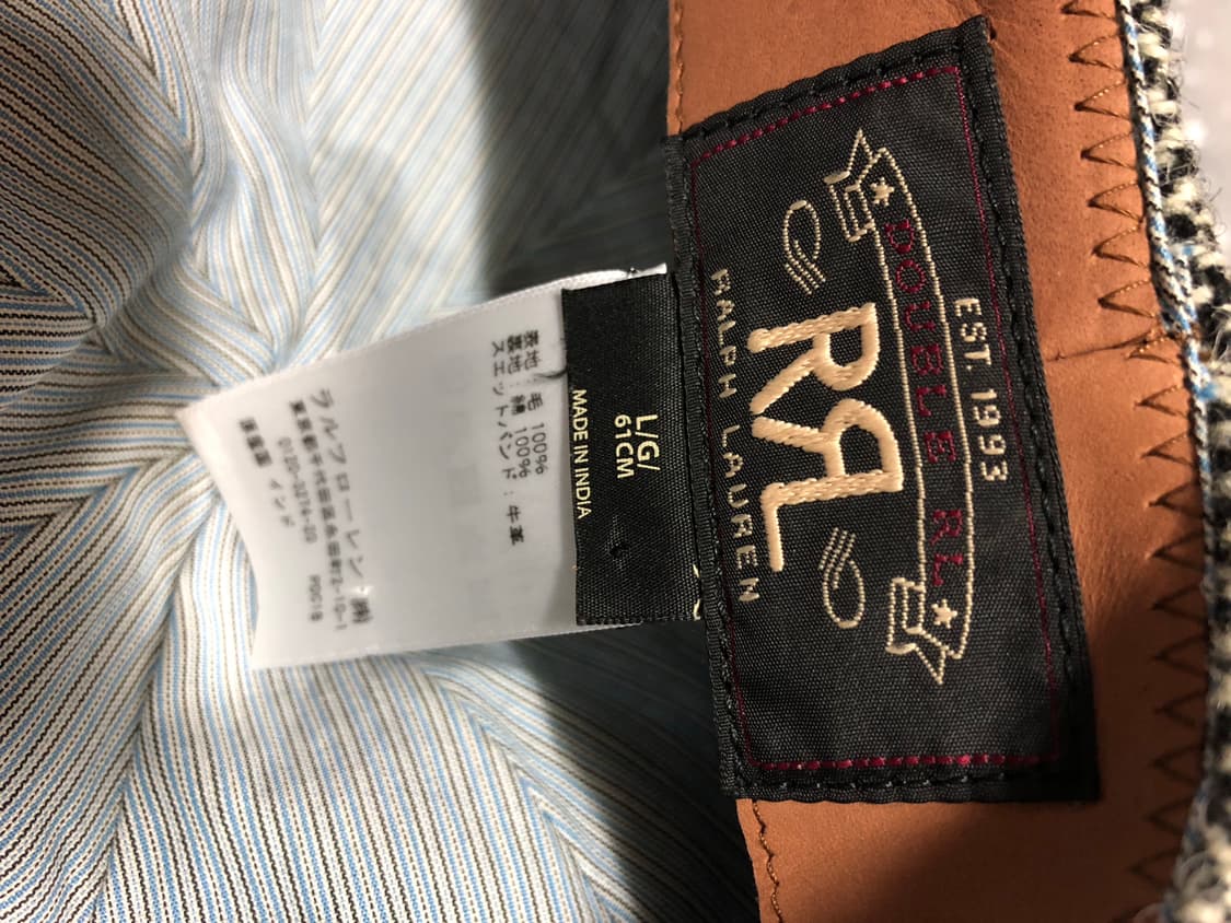 RRL 해리스트위드 뉴스보이 캡 상품이미지4