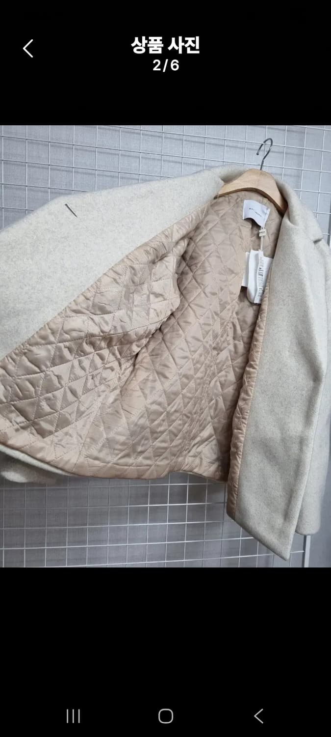 (새상품)모코블링 오버핏 모직자켓 free 상품이미지3