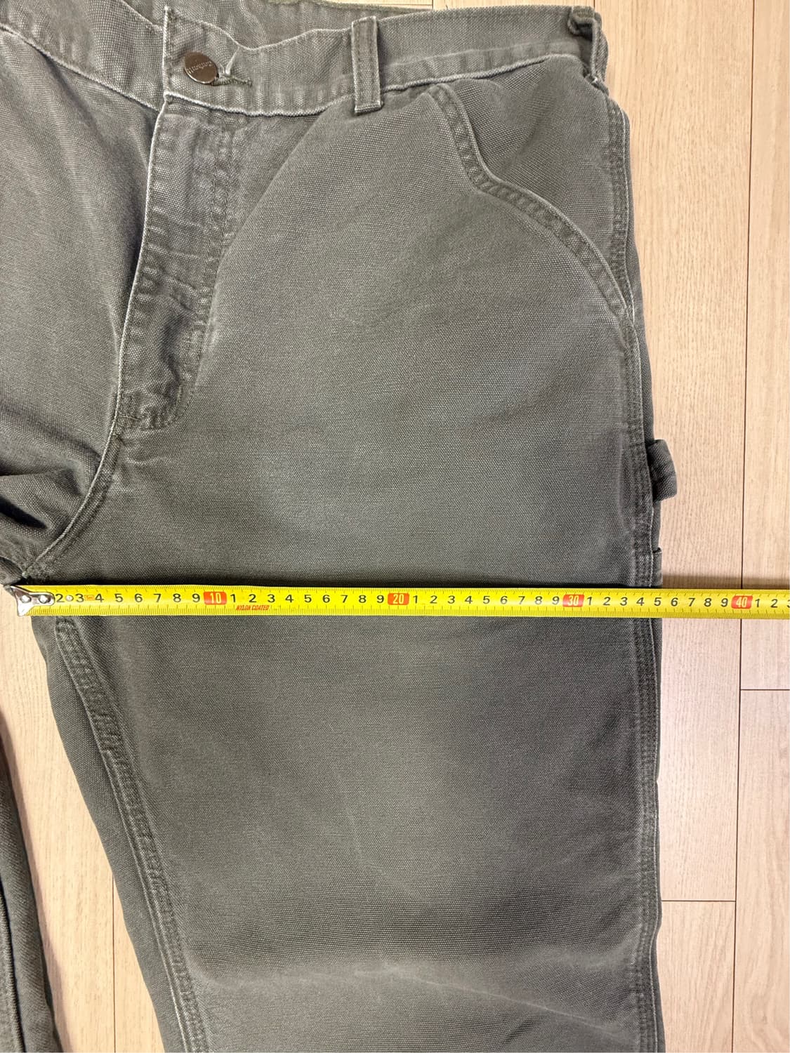 빈티지  칼하트 워크팬츠 모스그린  상품이미지1