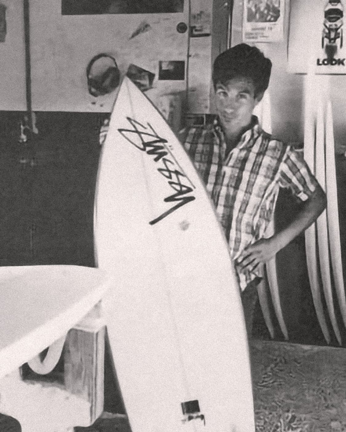 80-90s stussy 올드 스투시 빅올진 블랙 데님 30 (USA) 상품이미지8