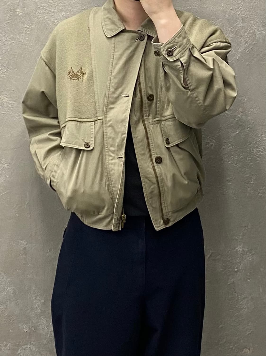 [S] 90s Burberrys 버버리 빈티지 블루종 자켓 상품이미지10