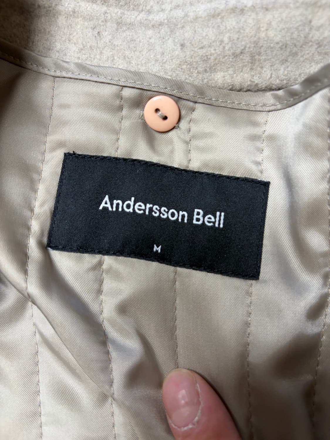 앤더슨벨 핸드메이드 코트m 사이즈 상품이미지5