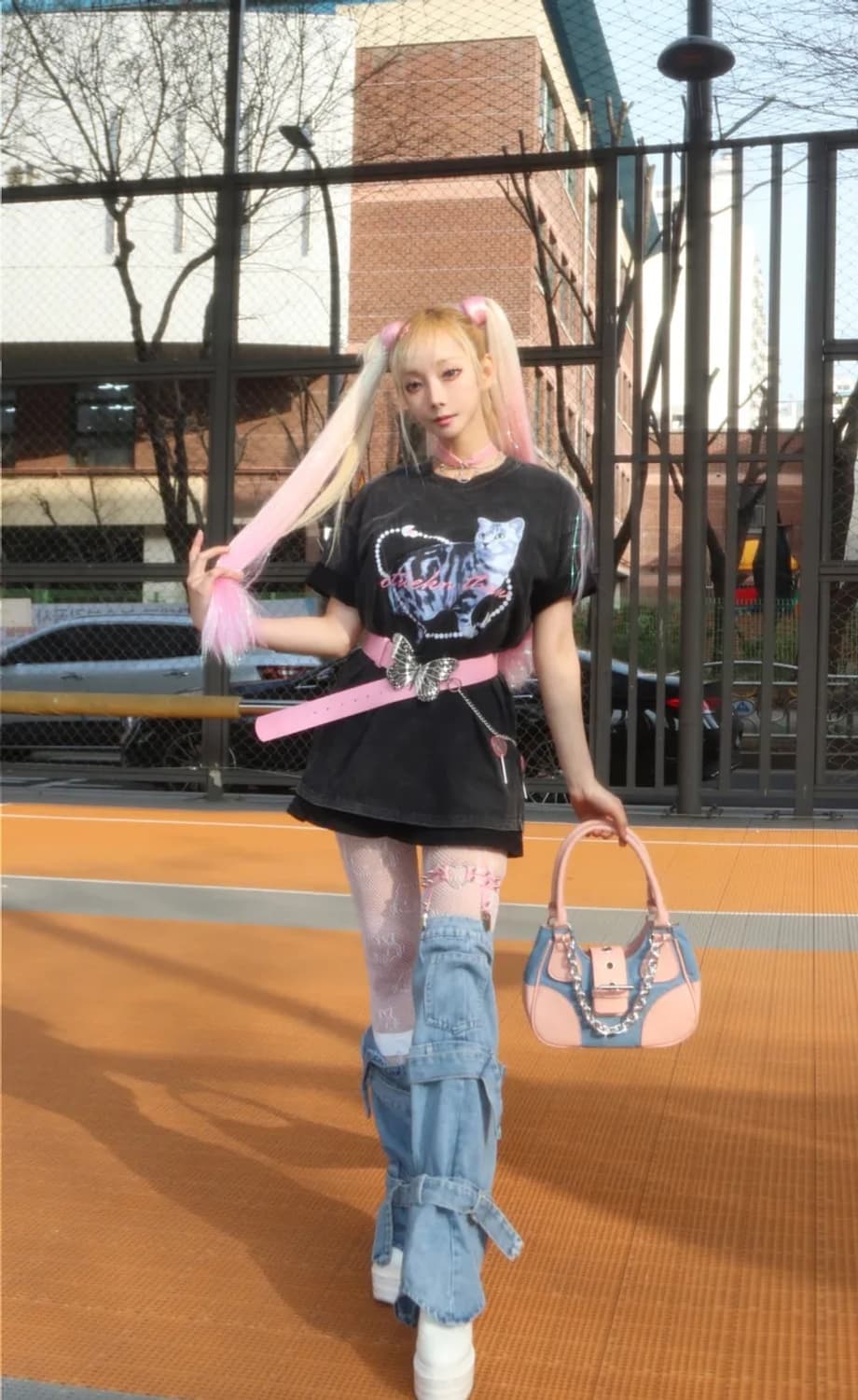 입자마자 에겐녀 쌉가능한 키티스타킹✨️🦋 상품이미지9
