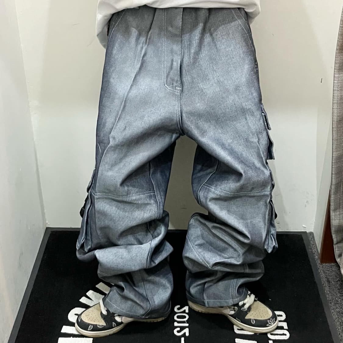  Hip-Hop wide cargo pants 상품이미지3