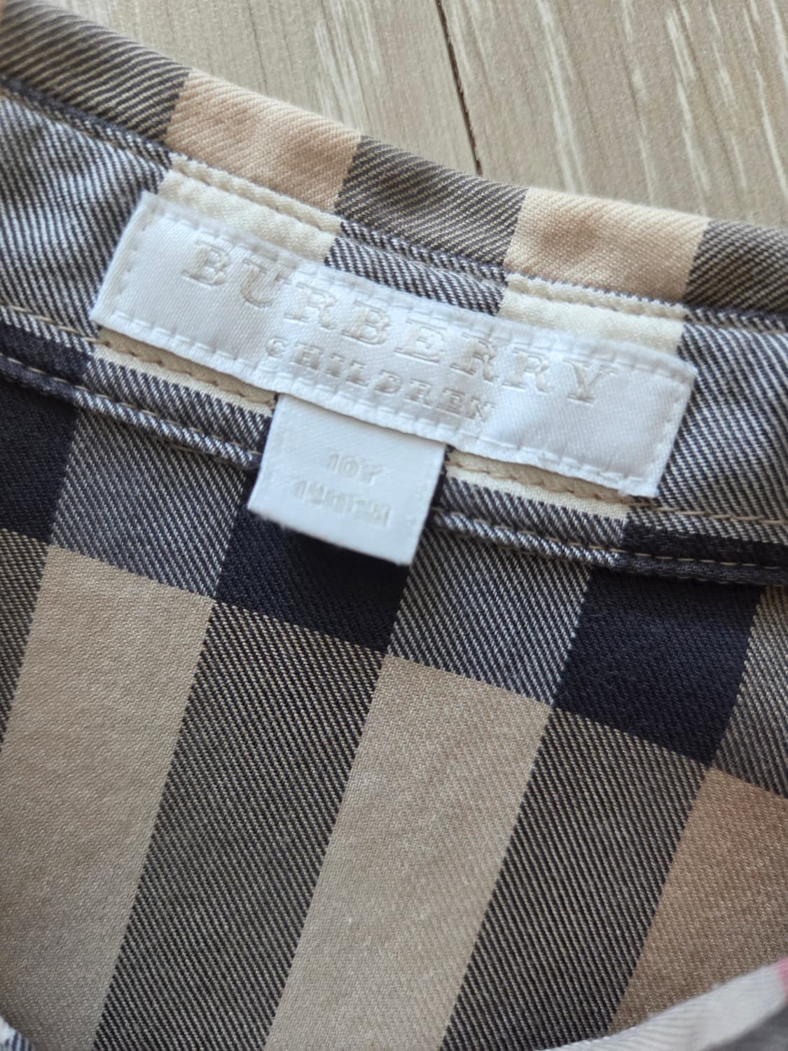 버버리키즈 10y 여아셔츠 상품이미지4