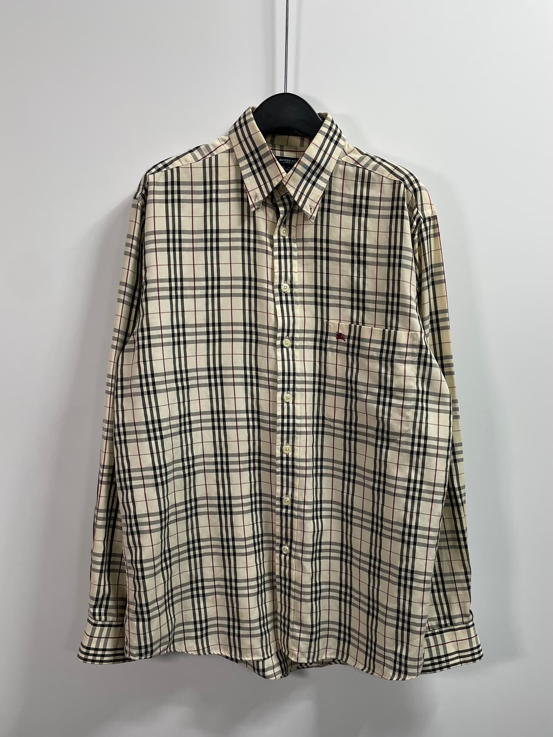 버버리 노바체크 긴팔 셔츠 (on.556)   상품이미지1
