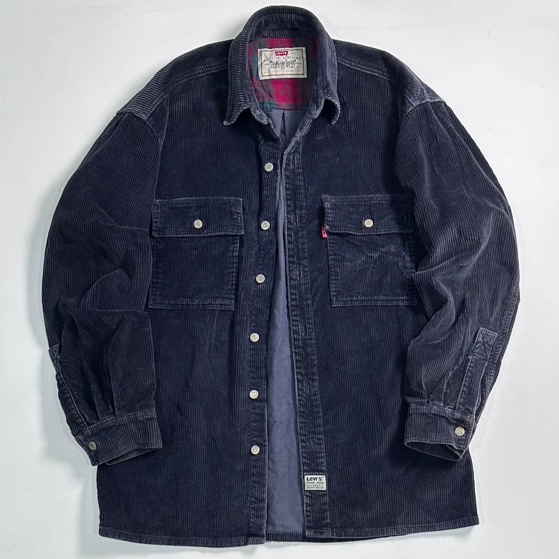 90s 리바이스 코듀로이 워크 셔츠 상품이미지1