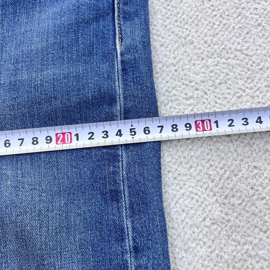 W32 리바이스 로우볼 워싱 데님 팬츠 0423E 상품이미지8