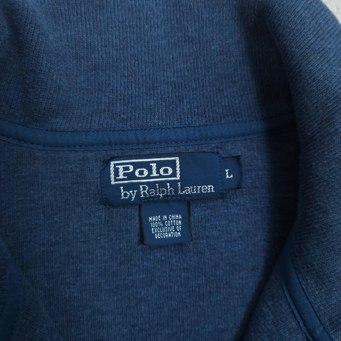 폴로 랄프 로렌 반집업 니트 L 상품이미지4