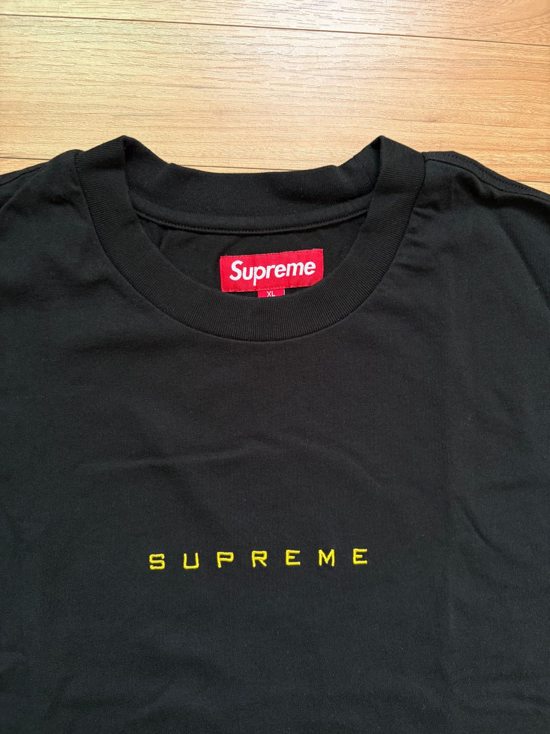 [XL] 슈프림 유니버시티 숏슬리브 탑 블랙 상품이미지2