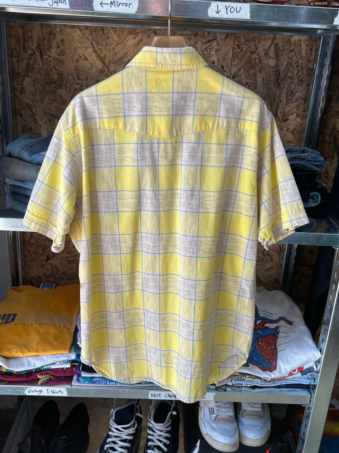 Levi's Western Check Pattern Shirt 상품이미지4