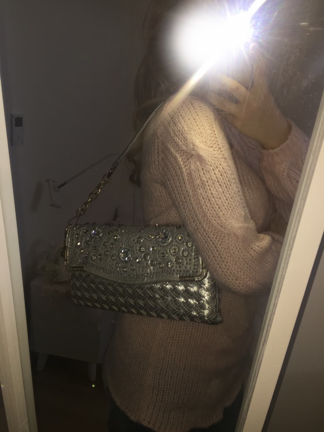 vintage silver bag 상품이미지1