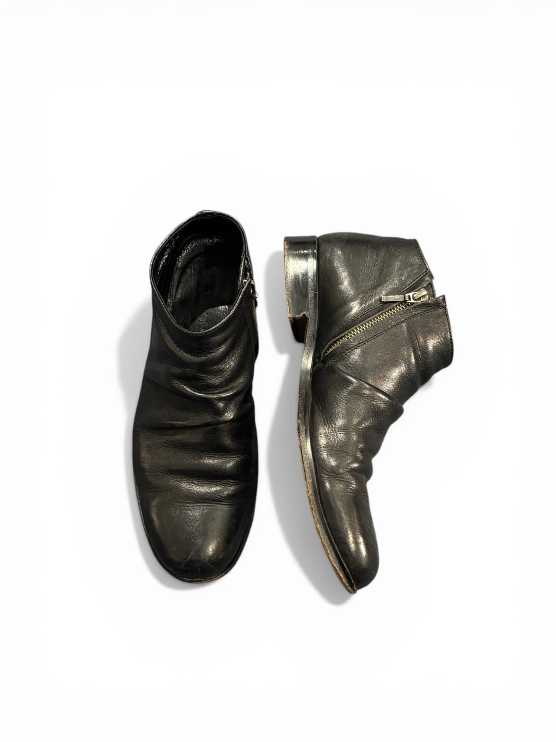 PADRONE Black Zip Boots Size 40 상품이미지1