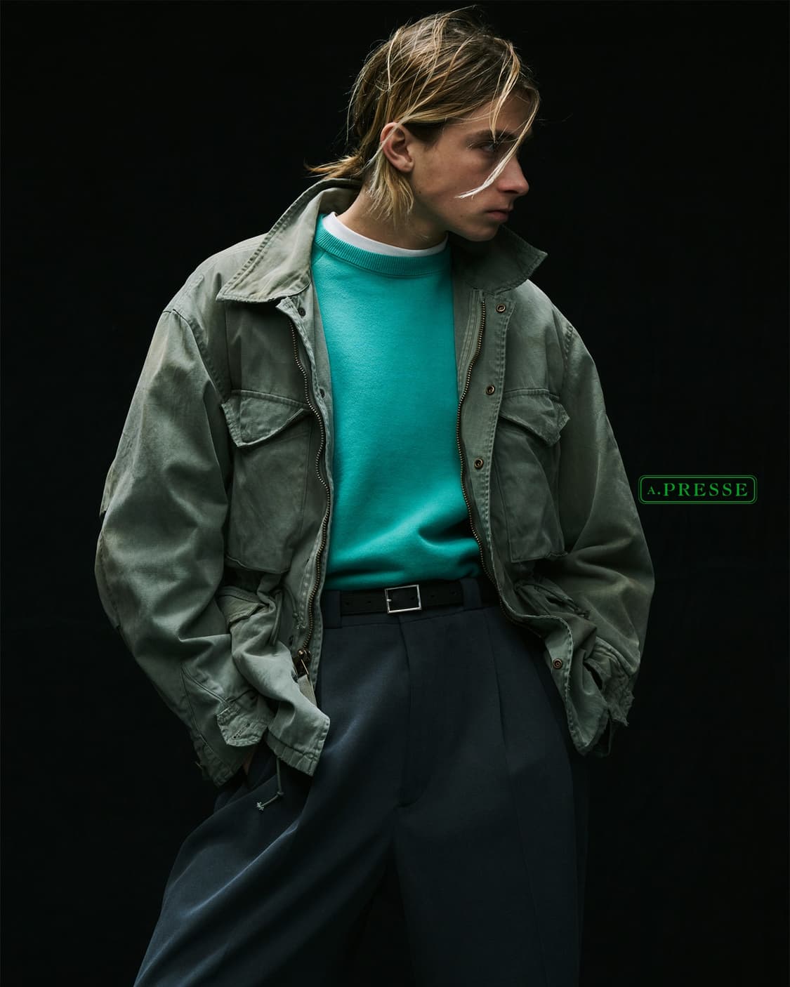 A.PRESSE 아프레쎄 N-4 DECK JACKET 4사이즈 상품이미지1