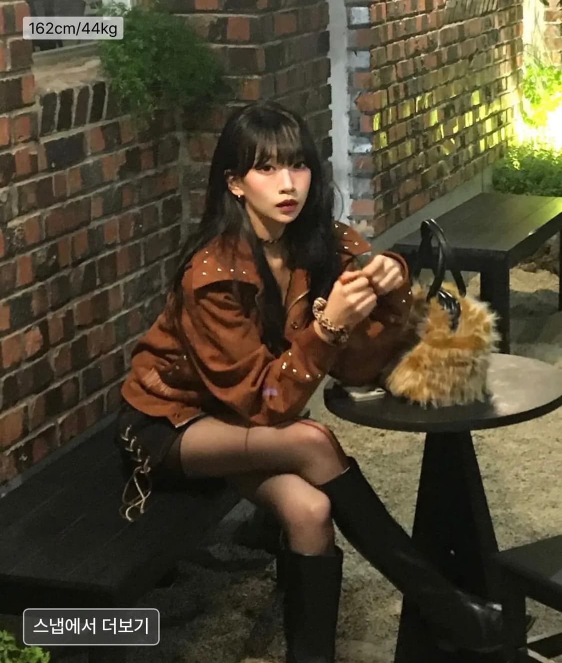 스터드 웨스턴 자켓 (BROWN) 상품이미지2