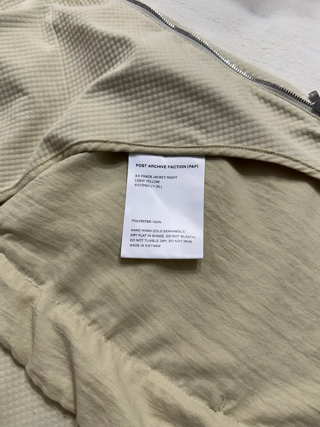 8.0 TRACK JACJET RIGHT XL 상품이미지3