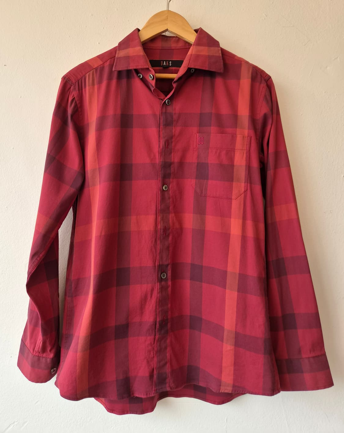 닥스골프 남성 체크코튼셔츠
 상품이미지1