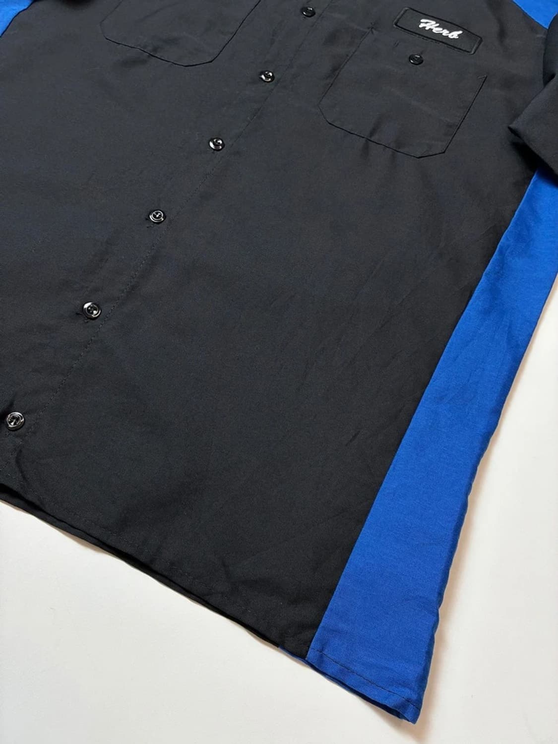 Selected 00's 빅프린팅 반팔 코튼 셔츠 PN9495 상품이미지6