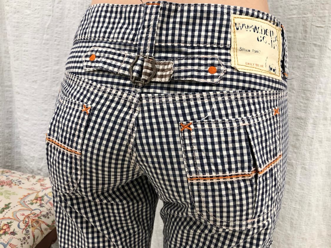 sunny check pattern pants 상품이미지5
