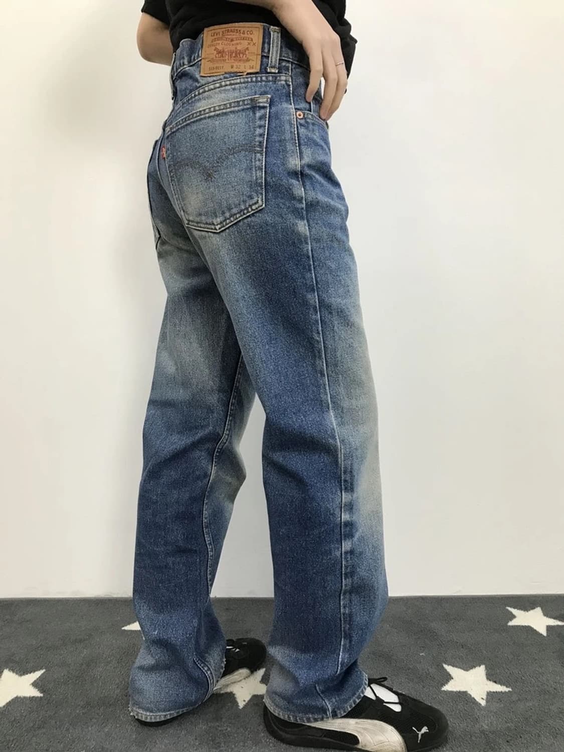 00s Levi’s 515 Faded Straight Denim Jean 상품이미지2