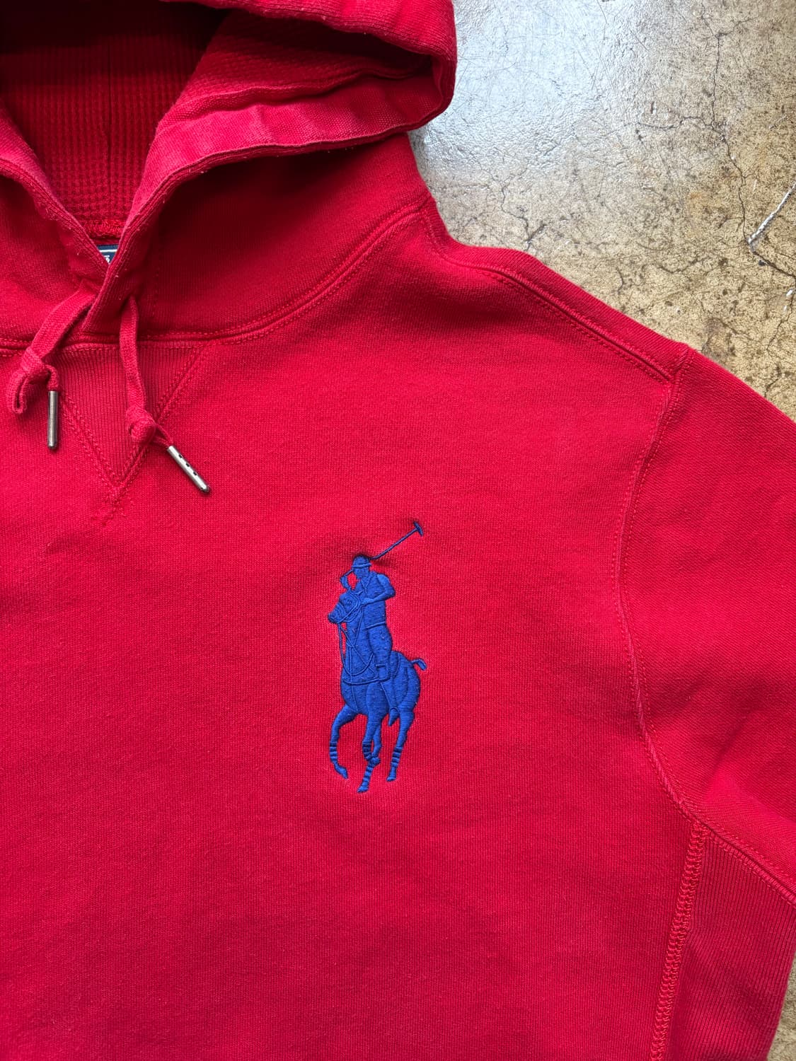 폴로 빅포니 서멀 스웻 후드티 상품이미지3