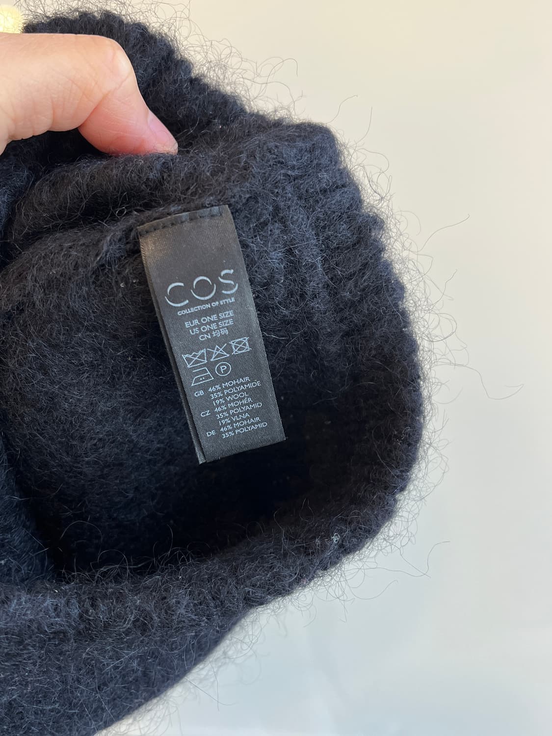 착샷 🆗 코스 블랙 비니  상품이미지1