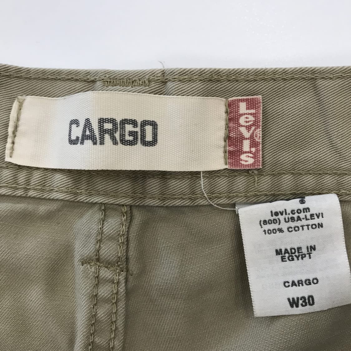 리바이스 CARGO 카고반바지 [30인치] 상품이미지4