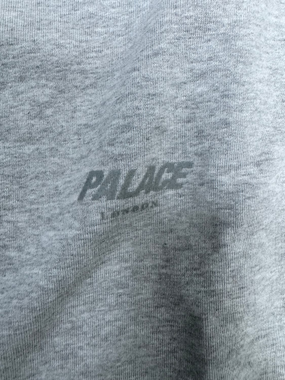 (중고/XL) palace lon dons crew grey XL 상품이미지4