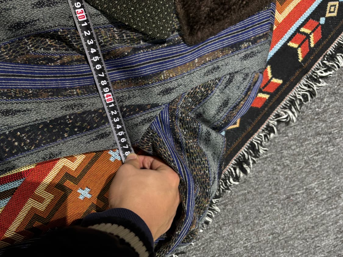 90’s 겐조 빈티지 양털 카라 자켓 상품이미지9