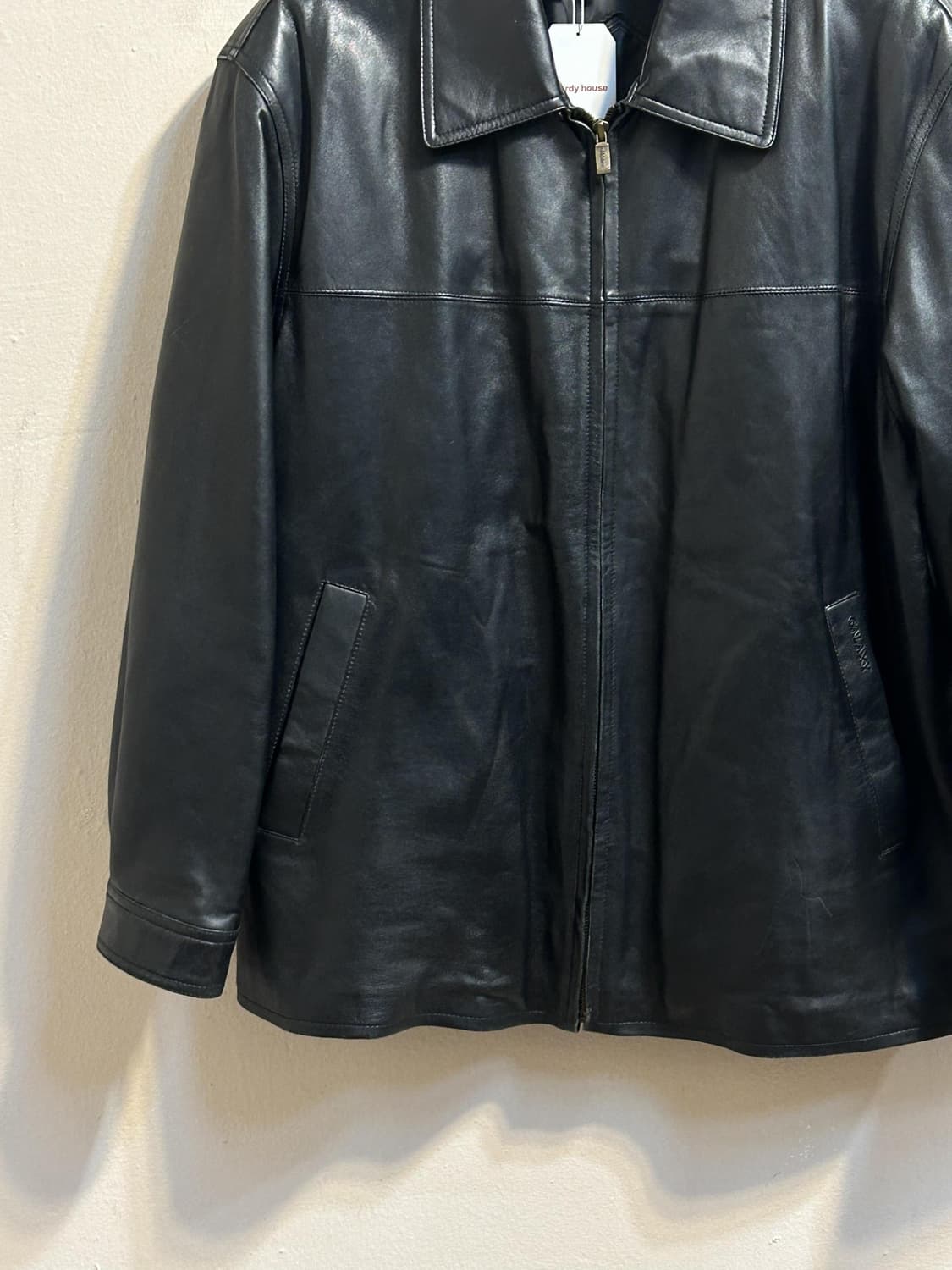유즈드 양가죽 레더자켓 상품이미지3