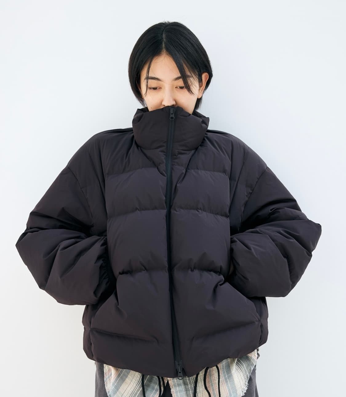 해칭룸 4p 패딩 다크 버건디 상품이미지1