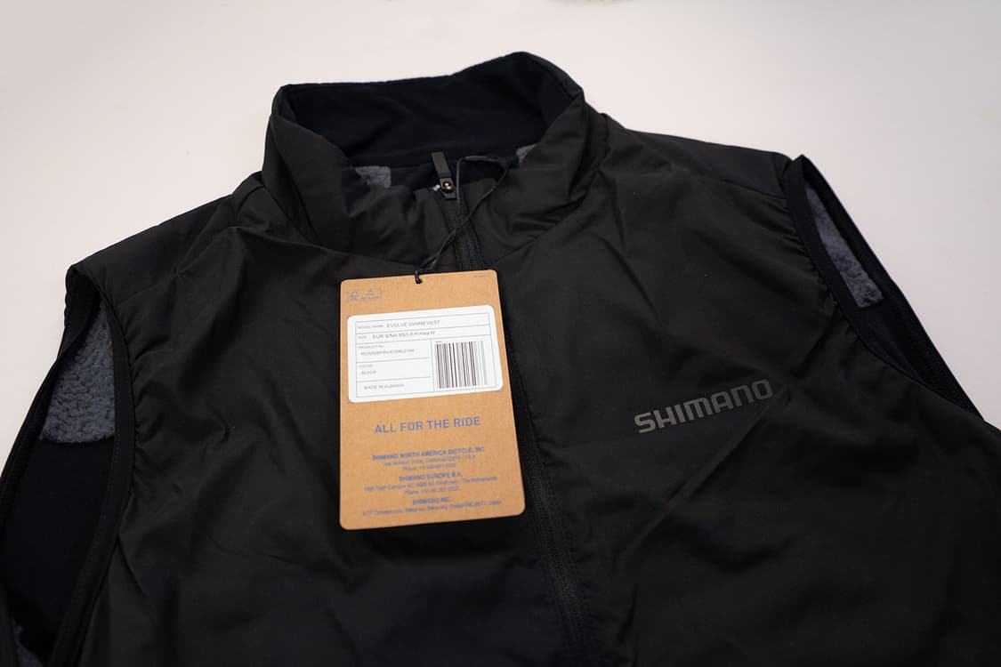 [M] 시마노 이볼브 웜 사이클링 베스트 블랙 새제품 상품이미지3