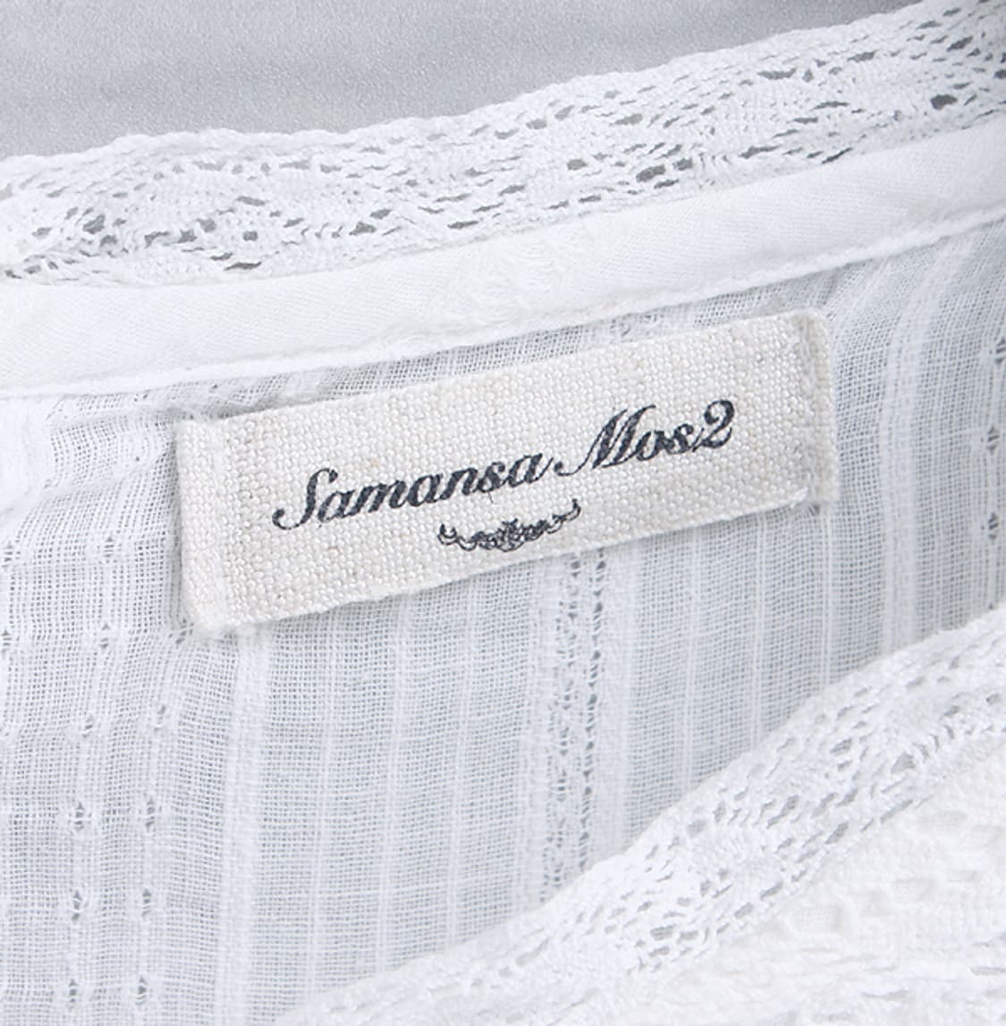 Samansa Mos2 dobie lace top _ S5135 상품이미지8