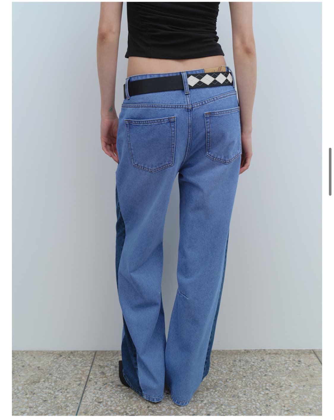 밀로우먼 진  Washed Relaxed Balloon Jeans [Bl 상품이미지2