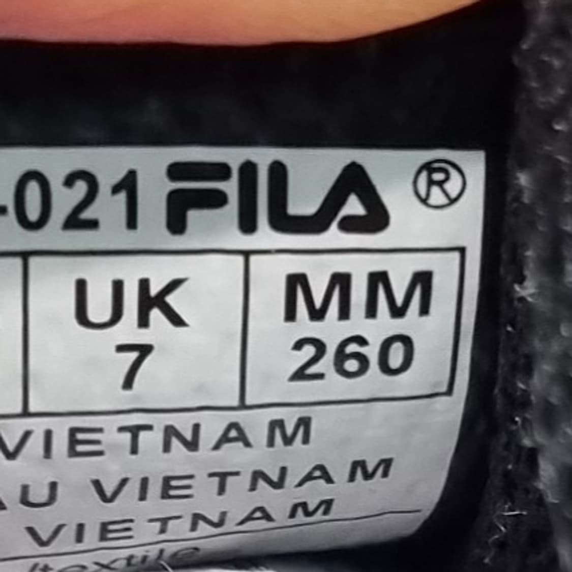 휠라 웨이블랙 남성 운동화260 상품이미지6