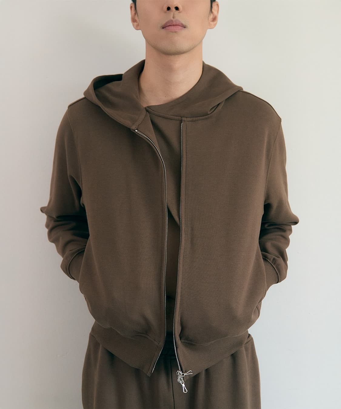 러드 llud 후드 집업 L 새상품 상품이미지1