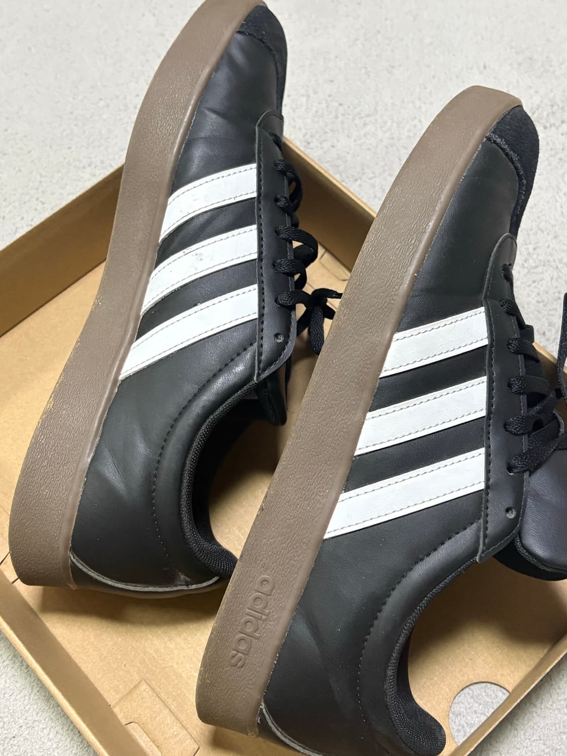 아디다스 VL 코트 베이스 270 블랙 운동화 상품이미지7