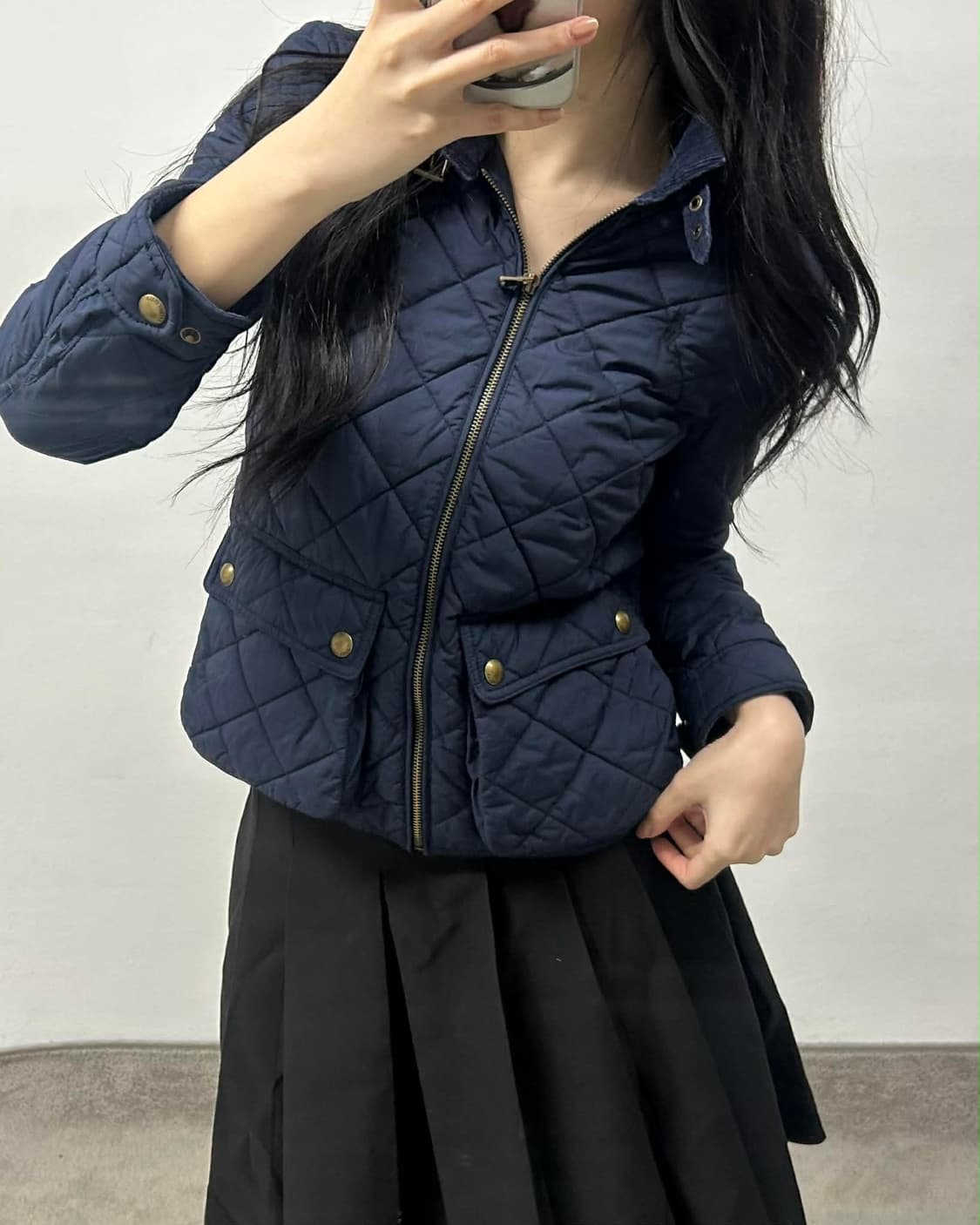 [L] 폴로 랄프로렌 네이비 퀄팅 자켓 상품이미지3