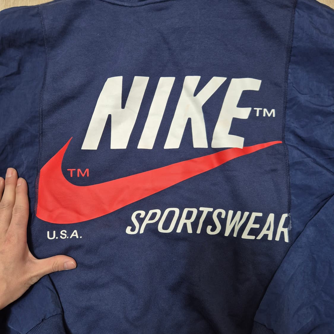 나이키 NSW 후드 BRS 미드나잇네이비 후드티 상품이미지7