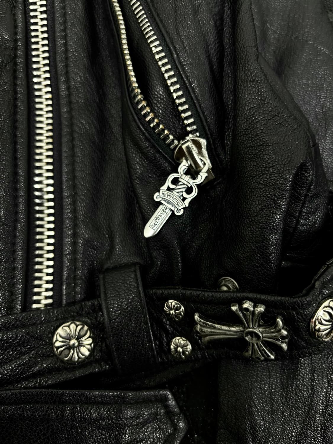  00’s Archive Cross Patch Side Zipper De 상품이미지4
