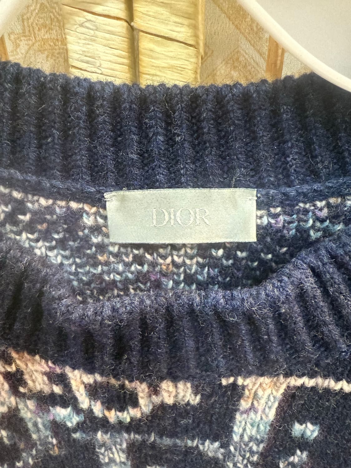100 정품 디올 오빌리크 재가드 니트 팝니다 상품이미지2