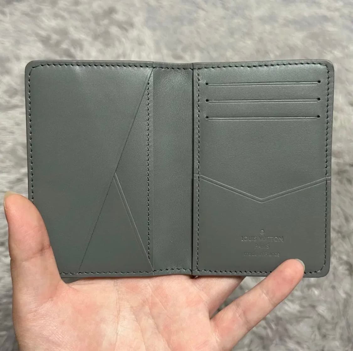 [풀구성] 루이비통 이클립스 쉐도우 오거나이저 카드지갑 그레이 상품이미지3