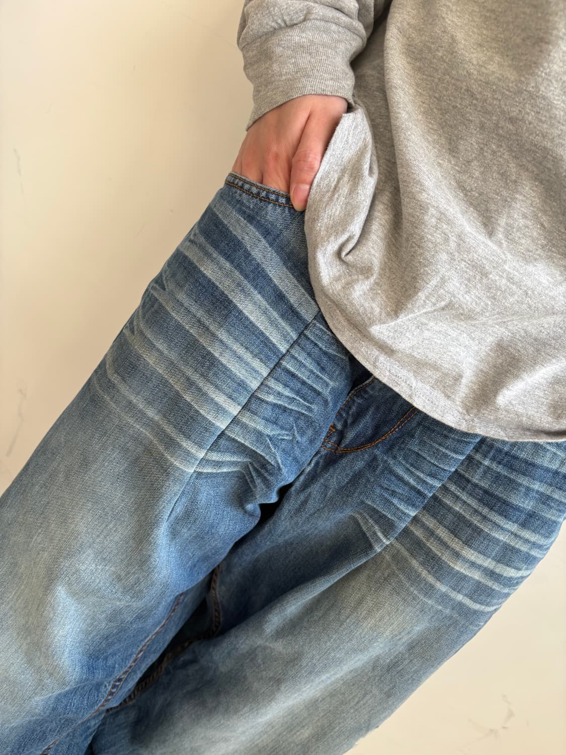 90s’빈티지 자수 힙합팬츠 상품이미지3