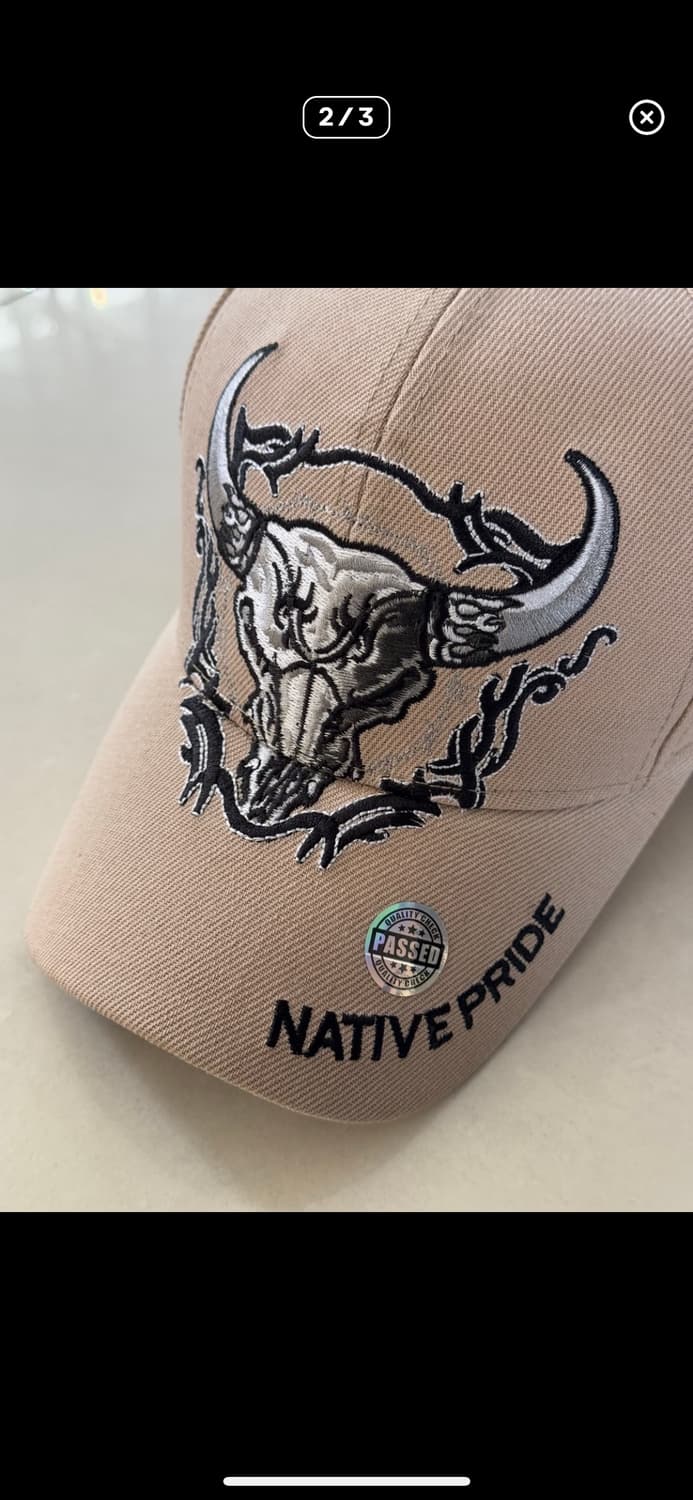 COW SKULL CAP 소 해골 모자 상품이미지2